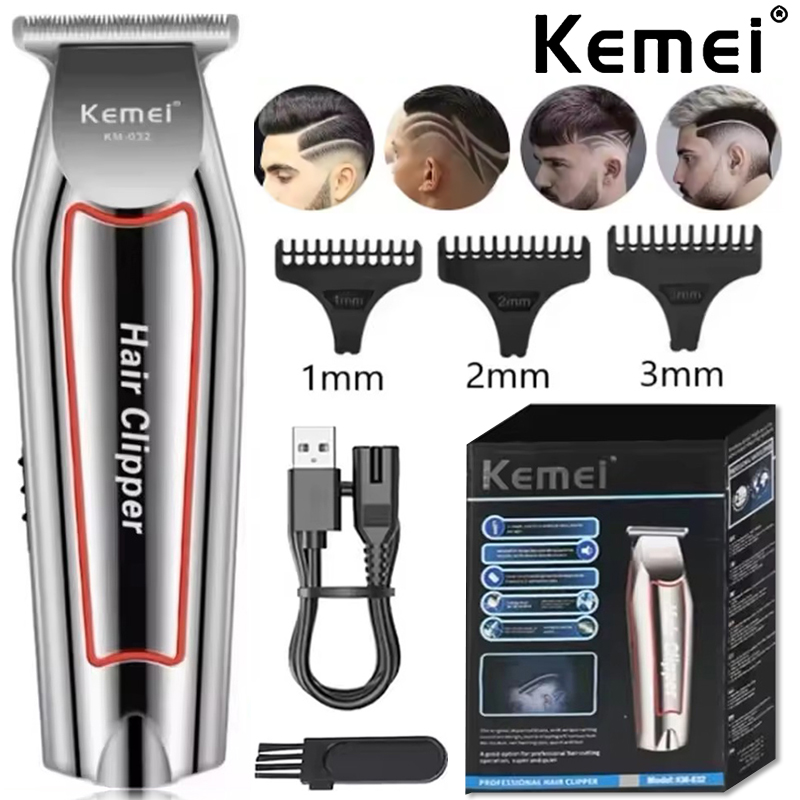 Men'S Grooming Set Gift - Kemei Professionele Tondeuse Elektrische Baard Trimmer