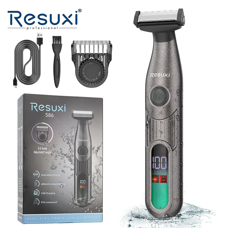 Men'S Grooming Hair And Body Wash - Resuxi 586 Premium Heren Scheerapparaat Elektrische