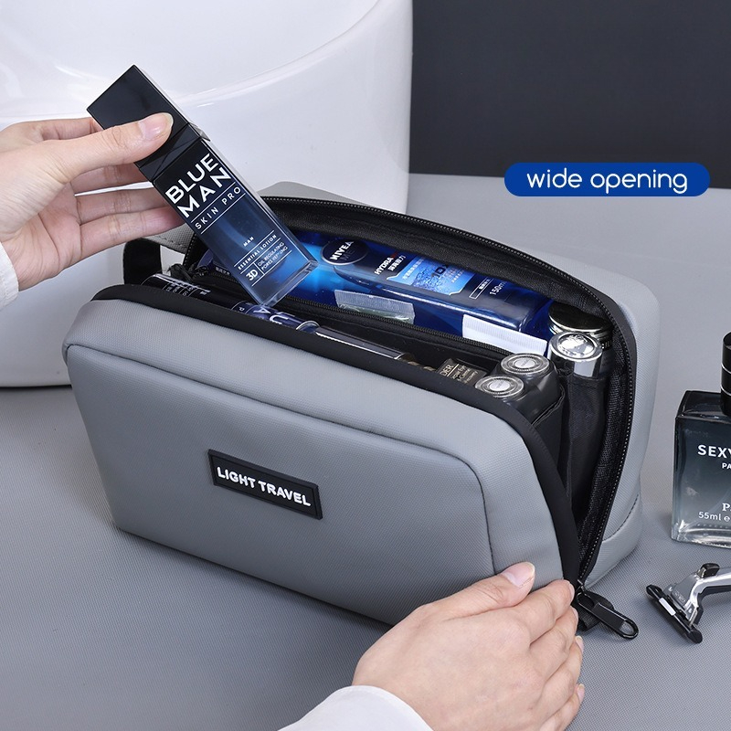 Mens Grooming Kit Case - Waterdichte handtas voor make-up, duurzame reisorganizer