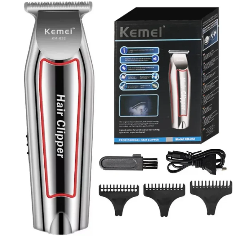 Men'S Grooming Hair And Body Wash - Kemei KM-032 Professionele Tondeuse Elektrische Baard