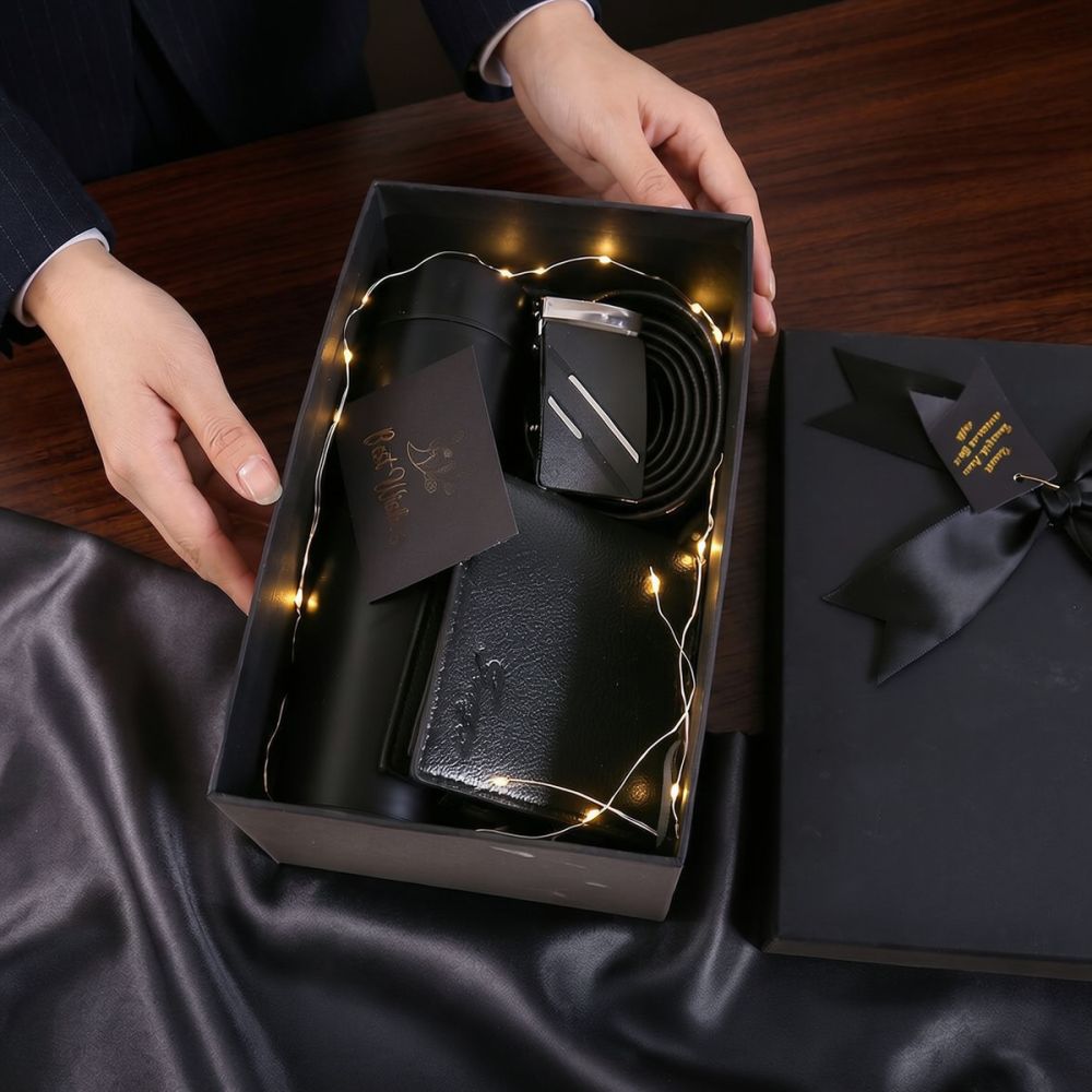 Men'S Grooming Gift Box - Elegante cadeauset voor heren, luxe en