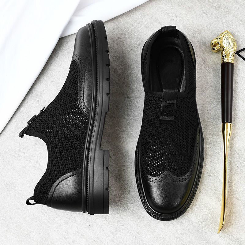 Men'S Grooming And Style - Heren 2026 zachtlederen Britse stijl holle