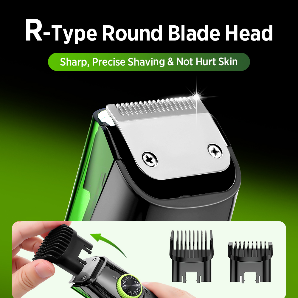 Draadloze Mannen Baardtrimmer  - Men'S Grooming Hair And Body Wash recensie en prijs
