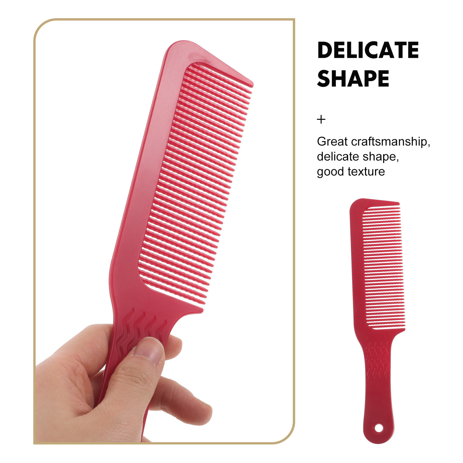 6 stuks haarkam met middelgrot - Men'S Grooming And Style recensie en prijs