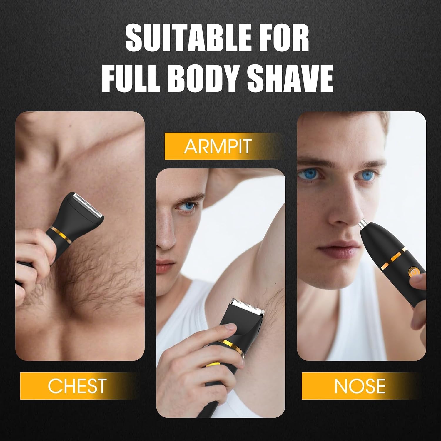 Lichaamshaartrimmer voor manne - Men'S Grooming Hair And Body Wash recensie en prijs