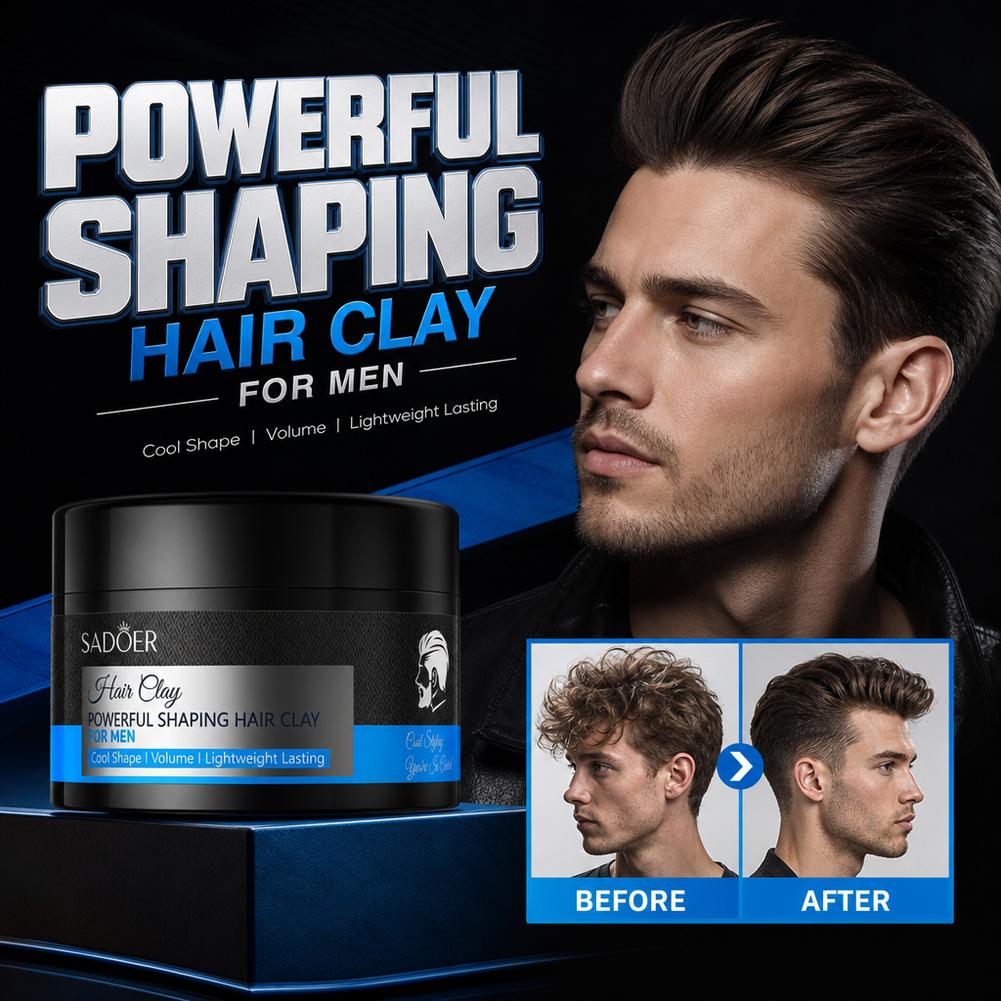 Matte haarstyling klei, sterke - Men'S Grooming And Style recensie en prijs