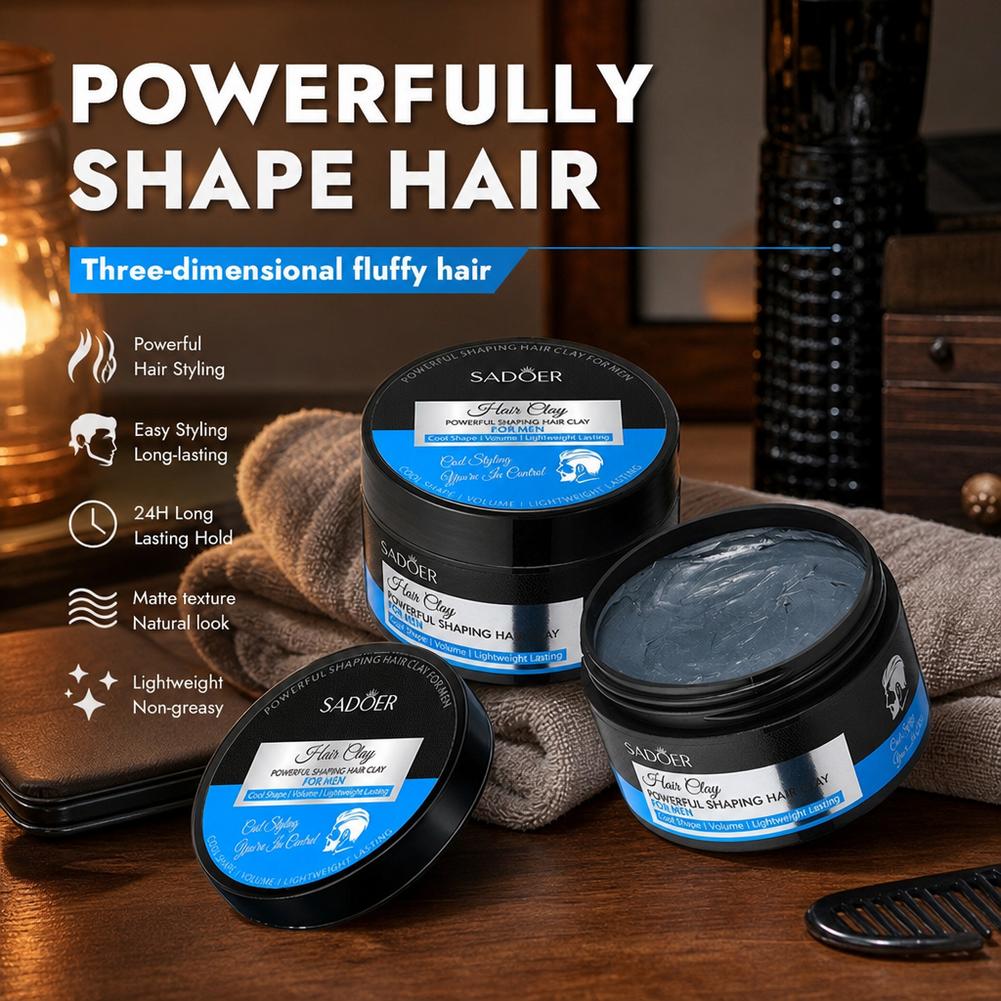 Matte haarstyling klei, sterke - Men'S Grooming And Style recensie en prijs