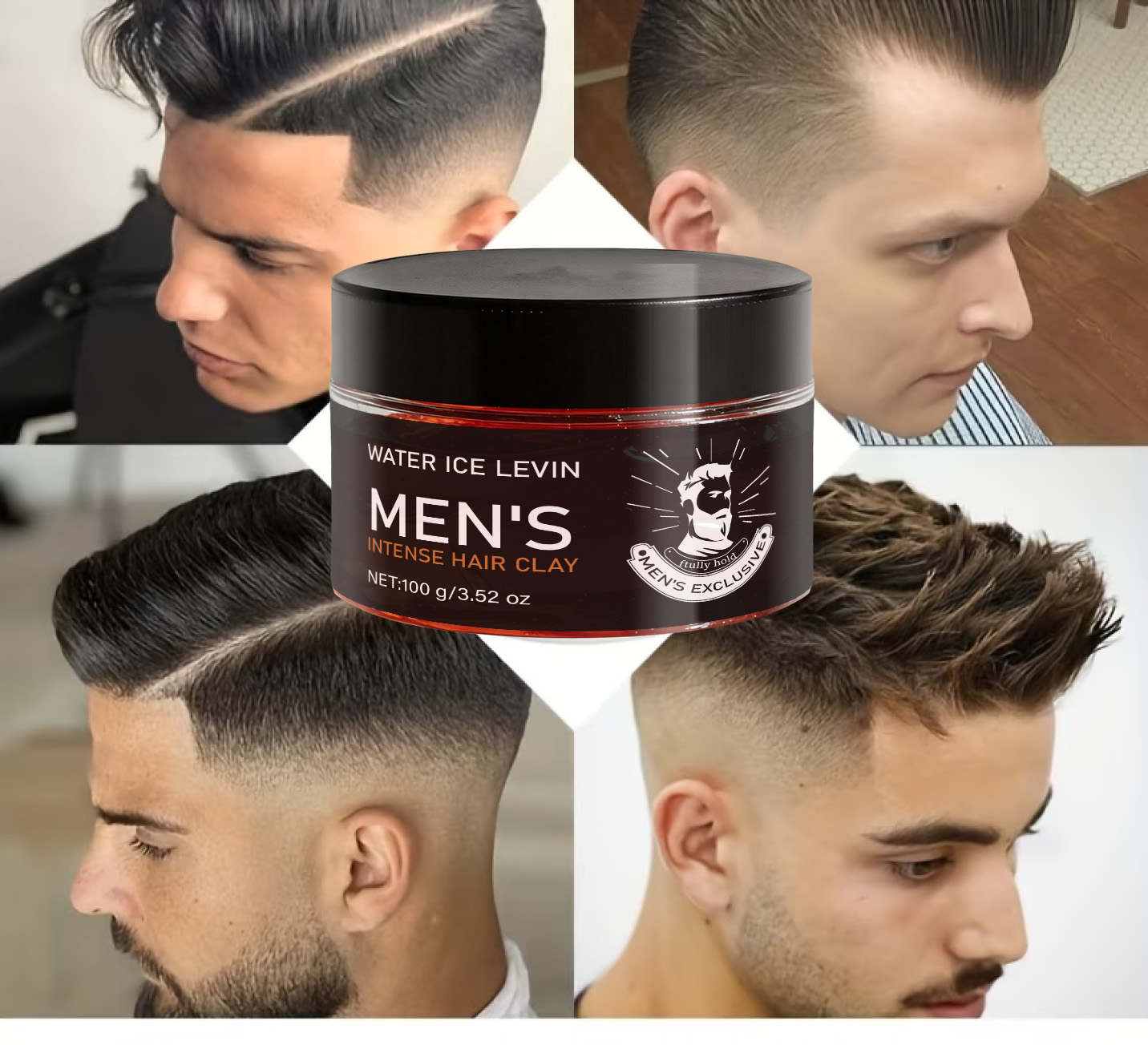 Haarklei voor mannen met stevi - Pomade Hair Clay recensie en prijs