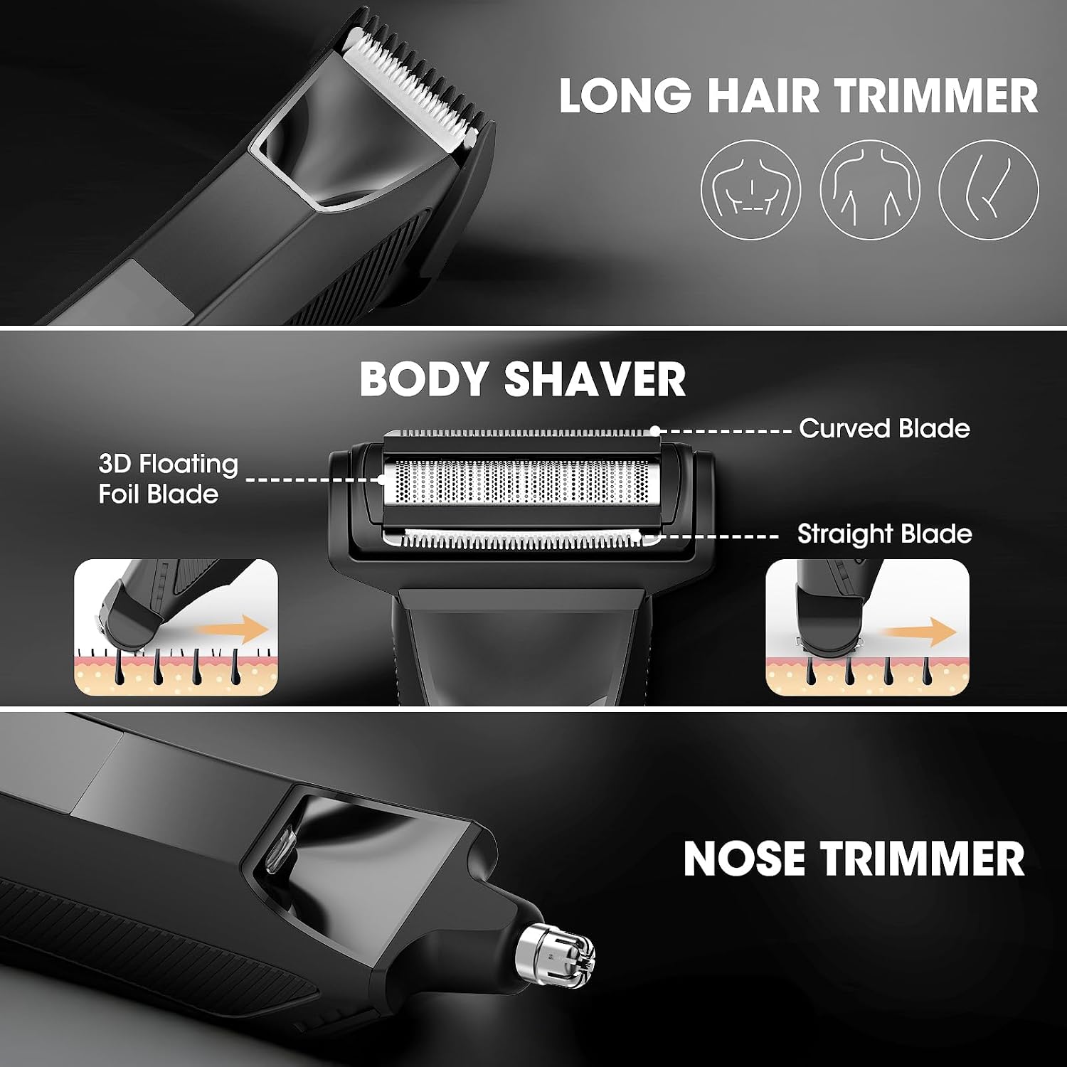 Baard- en lichaamstrimmers voo - Mens Grooming Kit Case recensie en prijs