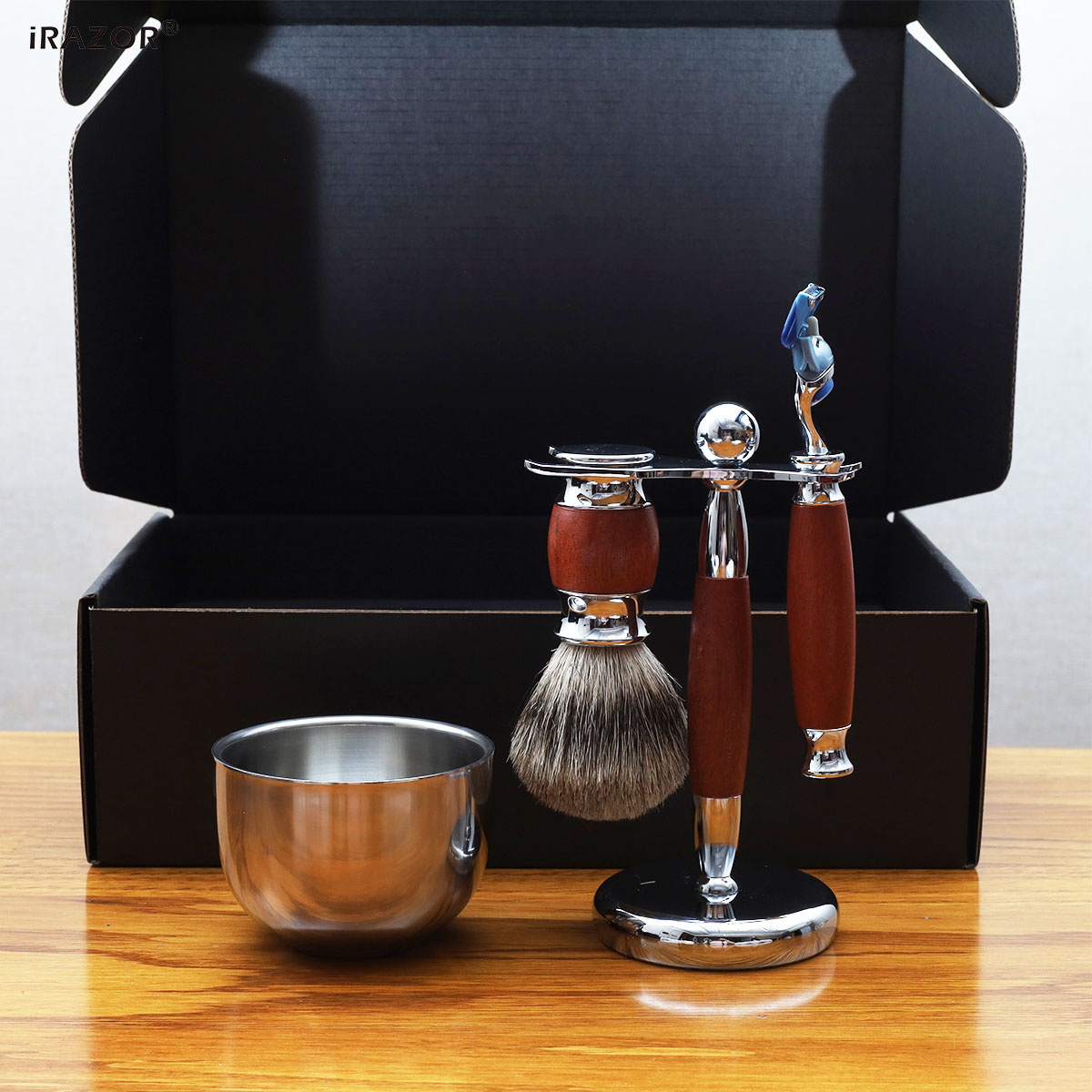 iRAZOR Heren 5-Blads Fusion 5  - Men'S Grooming Gift Box recensie en prijs