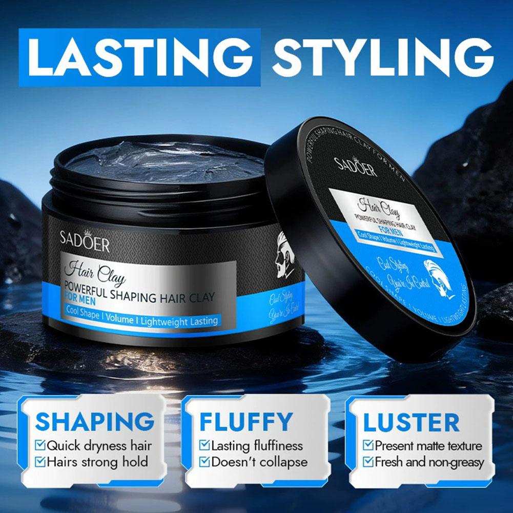 Matte Finish Haarpasta voor Ma - Pomade Hair Clay recensie en prijs