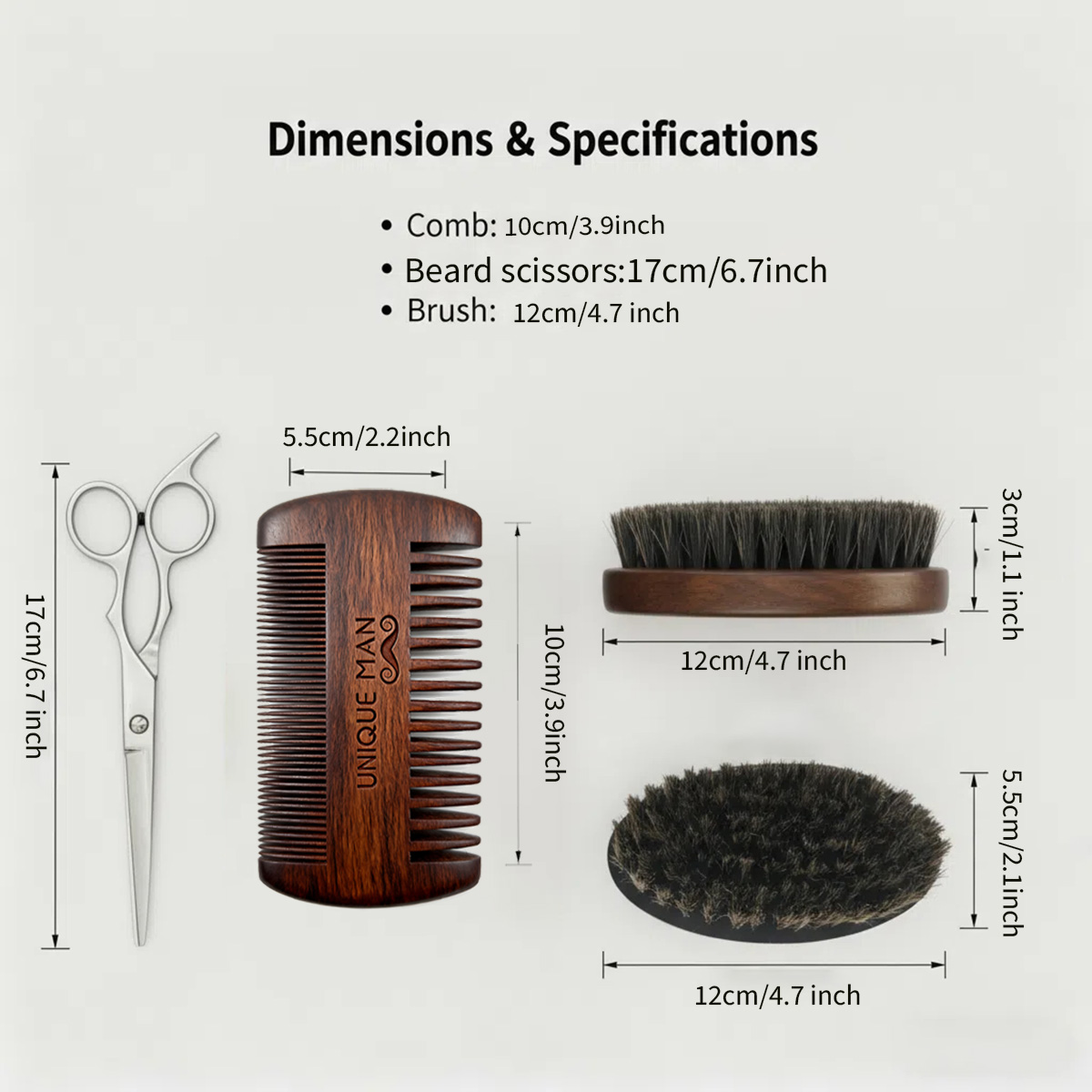 UNIQUE MAN baardset voor heren - Men'S Grooming And Style recensie en prijs