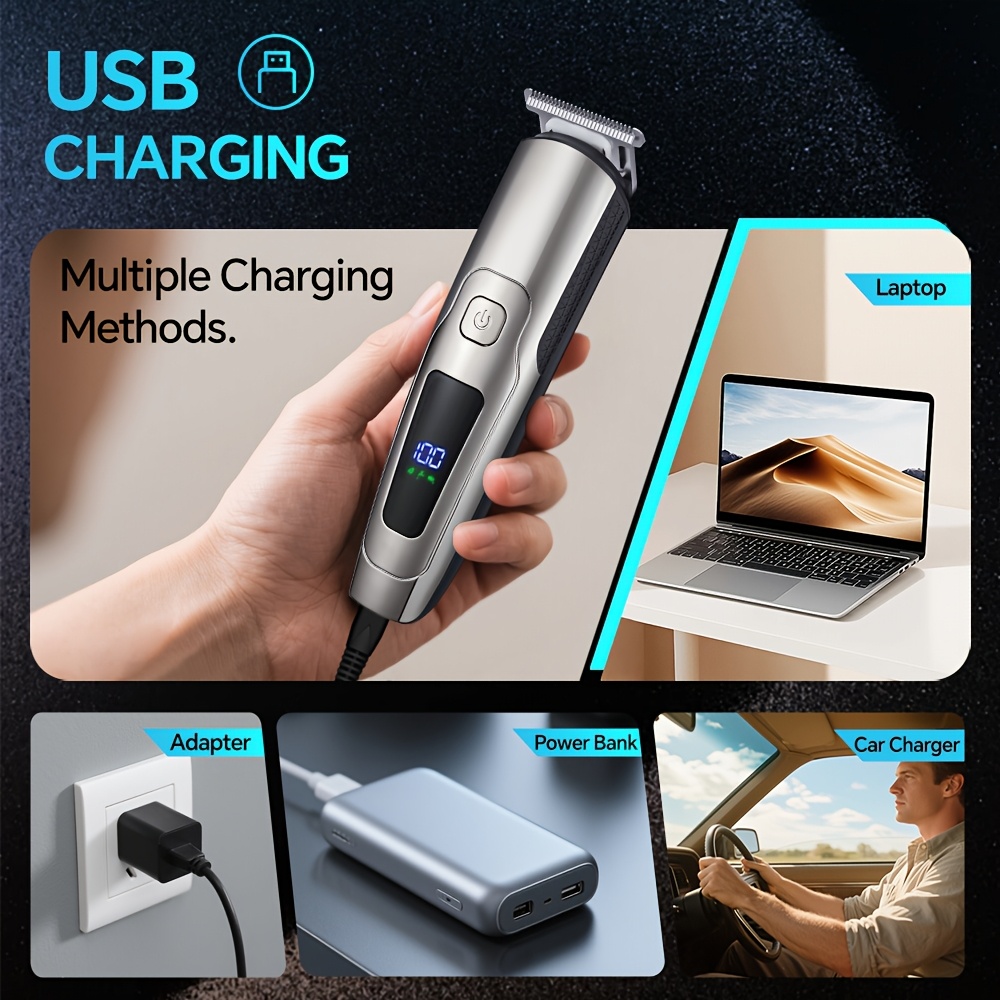 6-in-1 Elektrische Baardtrimme - Men Grooming Home recensie en prijs