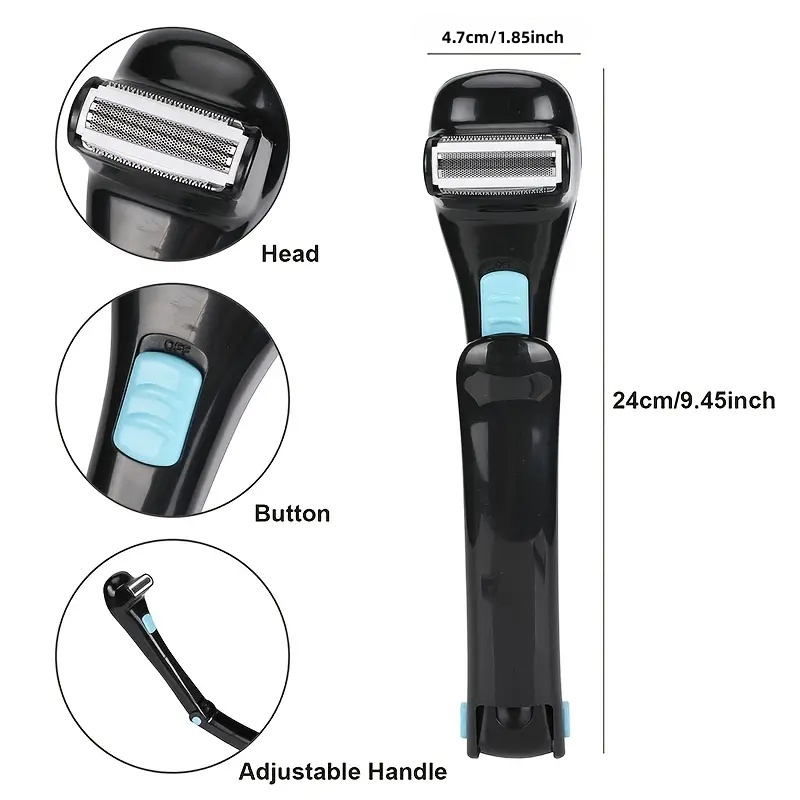 Oplaadbaar elektrisch rugschee - Men'S Grooming Hair And Body Wash recensie en prijs