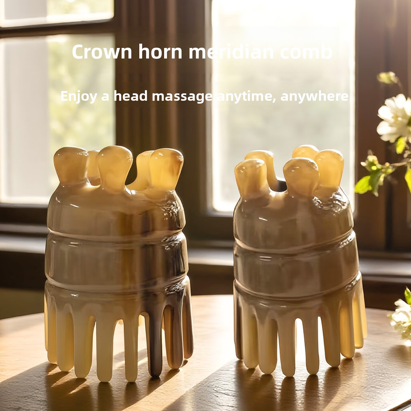 Natuurlijke hoorn hoofdmassage - Men Grooming Home recensie en prijs